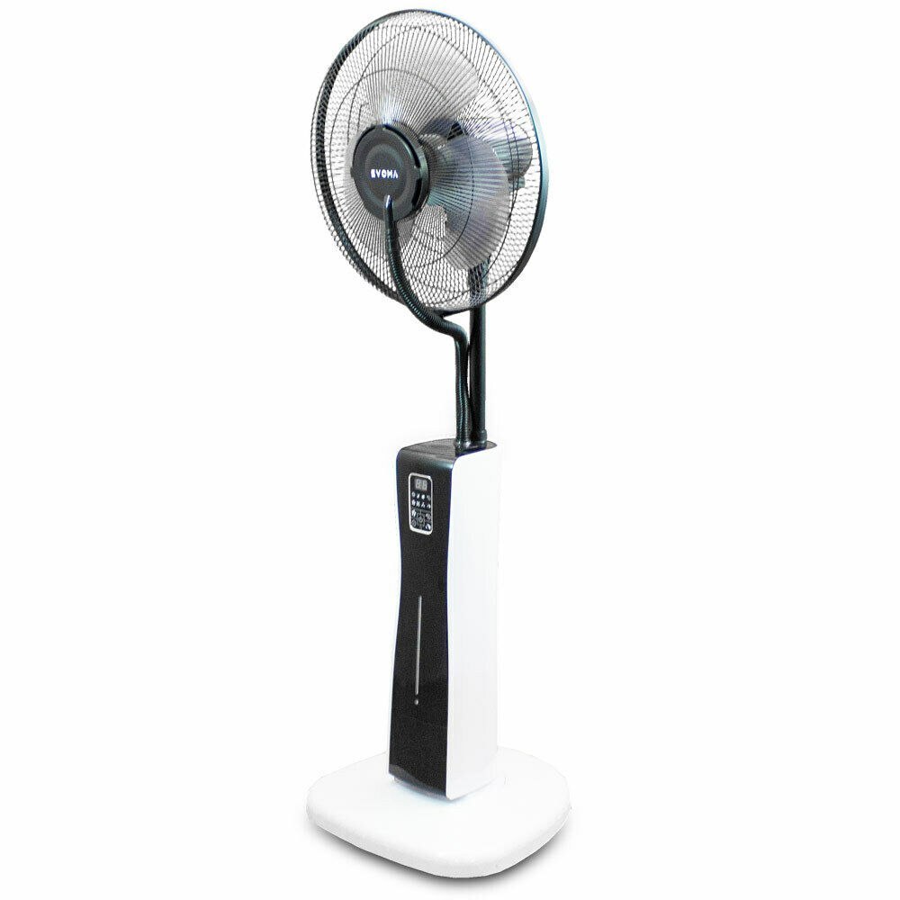Ventilátor Zvlhčovač vzduchu řízený 40cm silný Stojací větrák M17411